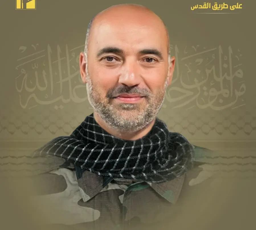 المقاومة الإسلامية تزف الشهيد المجاهد رضوان علي حمودي "باقر" من مدينة صور في جنوب لبنان والذي ارتقى شهيداً على طريق القدس