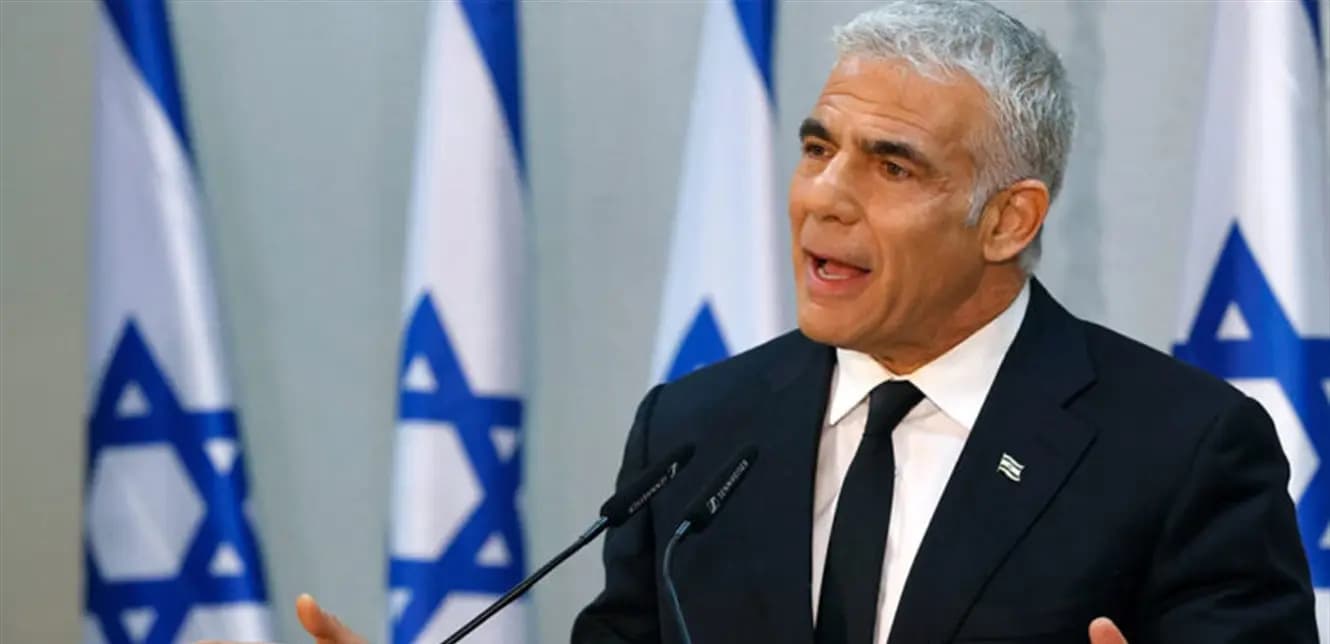 لابيد: نتنياهو كان مشغولًا بأشياء أخرى