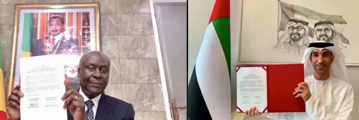 الإمارات توقّع اتفاقيّة شراكة مع الكونغو