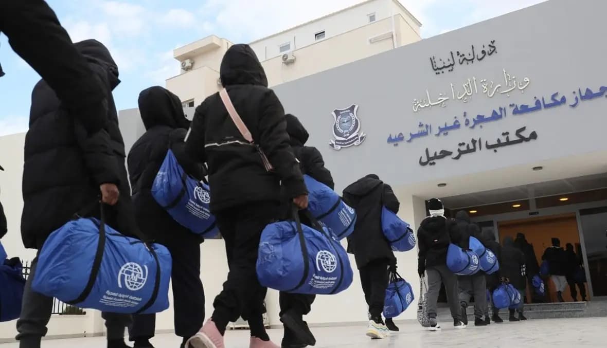 ليبيا تعيد أكثر من 300 مهاجر غير شرعي نيجيري إلى ‏بلادهم