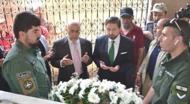يمق في ذكرى إستشهاد رشيد كرامي : ندعو إلى توحيد الصف وتضافر الجهود لمصلحة طرابلس