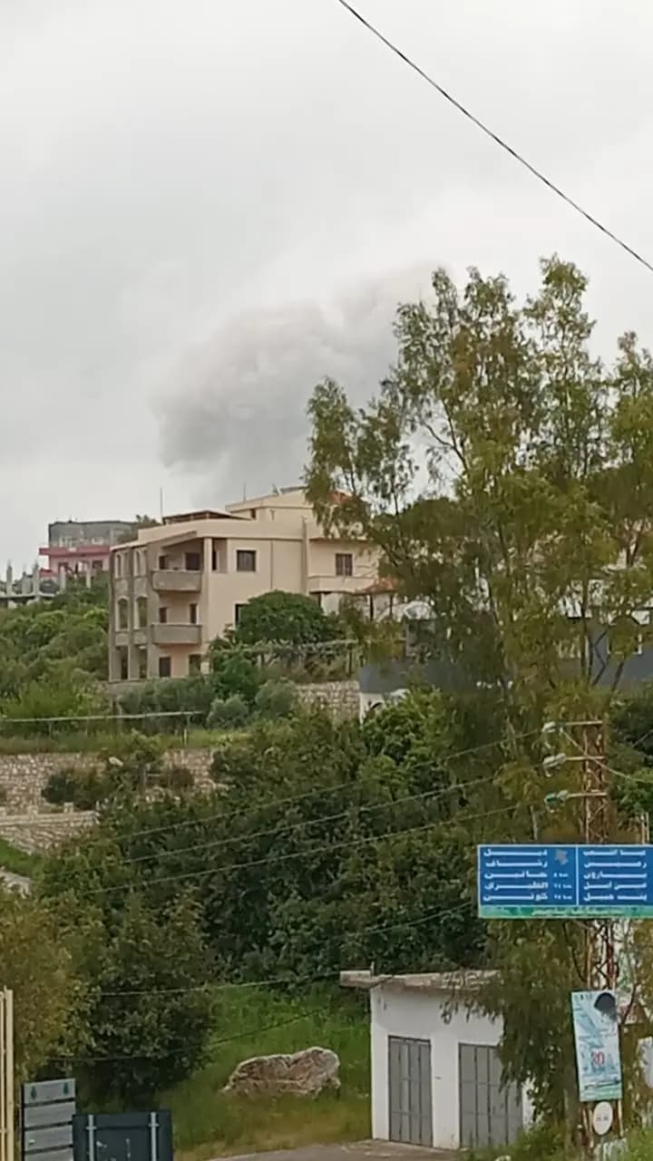 غارة صهيونية استهدفت منزلاً وسط ‎عيتا الشعب
