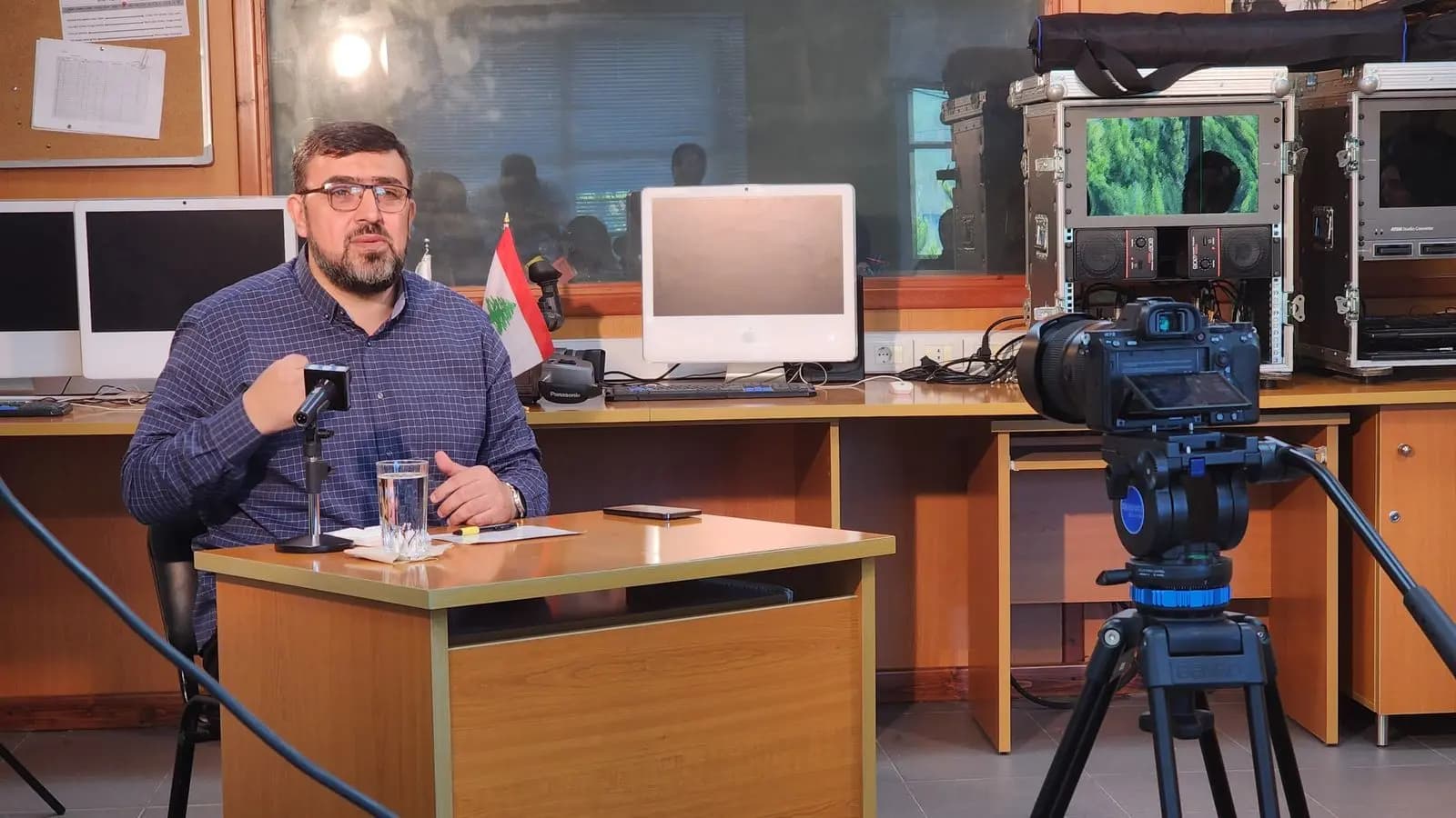 لقاء حواري بين كحيل وطلاب قسم الصحافة في اللبنانية الدولية ــ النبطية
