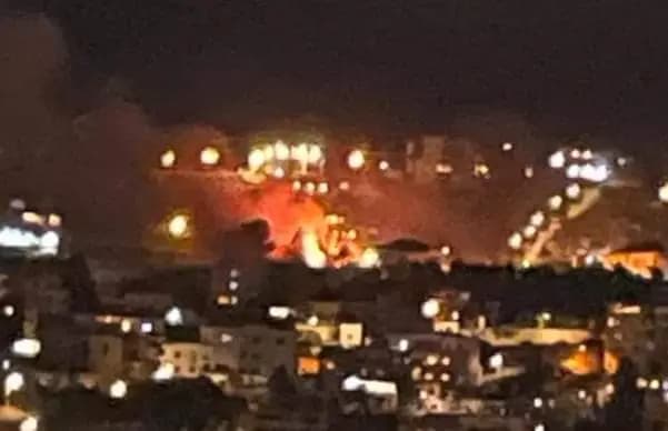 مراسلة الأفضل نيوز في زحلة: سيارات الإطفاء تتوجه الى زحلة لاخماد حريق كبير في حارة الراسية طلعة المعالفة