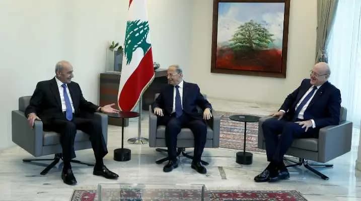 لقاء بعبدا لم يعكس بلوغ عون وبري وميقاتي الحل السحري الذي يؤسس لانفراج يُخرج الدولة من شللها