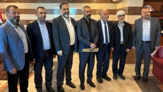 الحلبي يستقبل وفدًا تربويًّا من حزب الله
