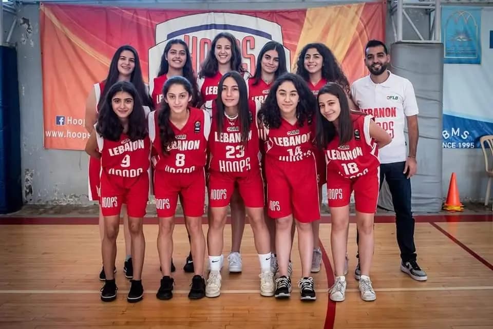 ‏منتخب لبنان للإناث تحت ال16 سنة بكرة السلة إستهل مبارياته في بطولة آسيا المستوى"ب" بفوزه على كازاخستان 59 - 47