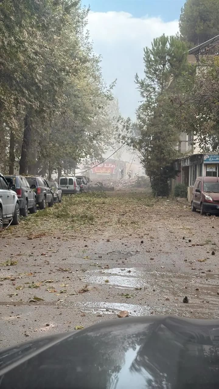 مراسلة الأفضل نيوز: غارة معادية تستهدف رأس العين في بعلبك
