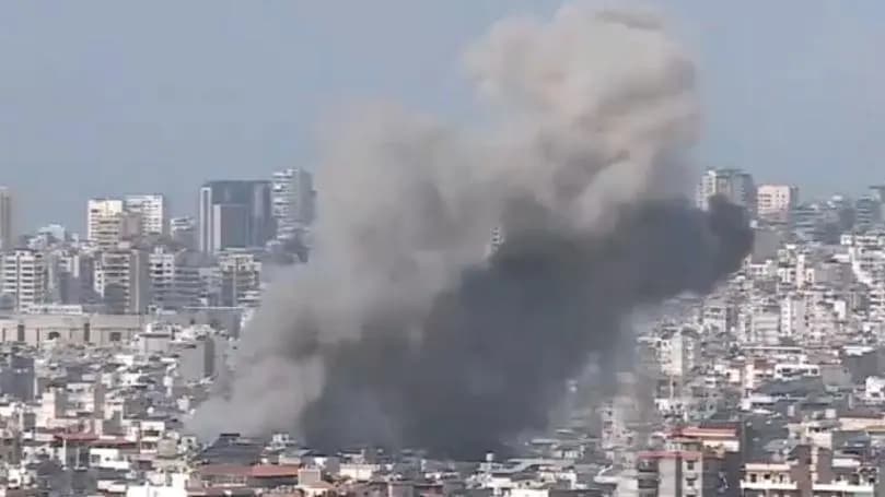 مجددًا.. العدو يغير على الضاحية الجنوبية