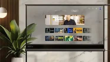 "LG" تطلق أول تلفزيون شفاف ولاسلكي في العالم