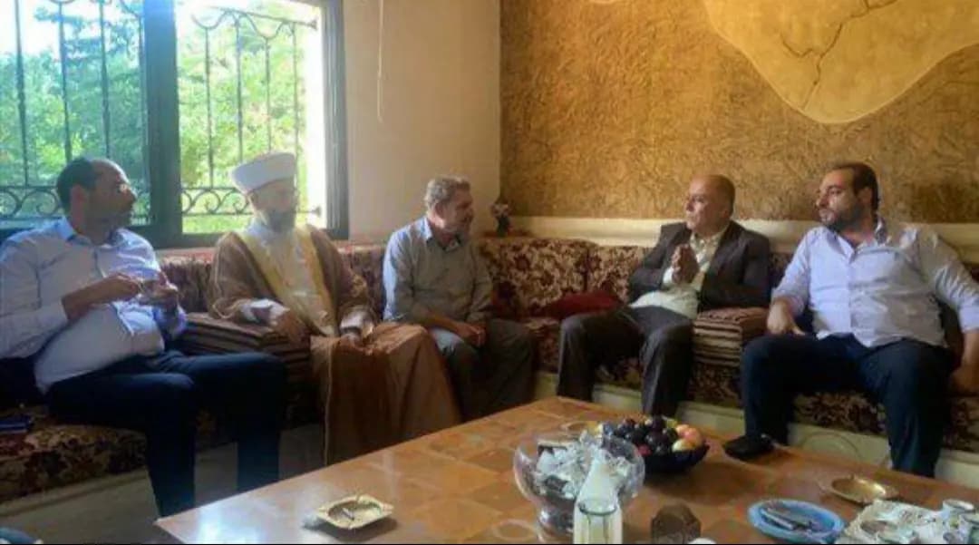 مراد يلتقي مفتي بعلبك الشيخ بكر الرفاعي دعمًا لأهالي غزة..