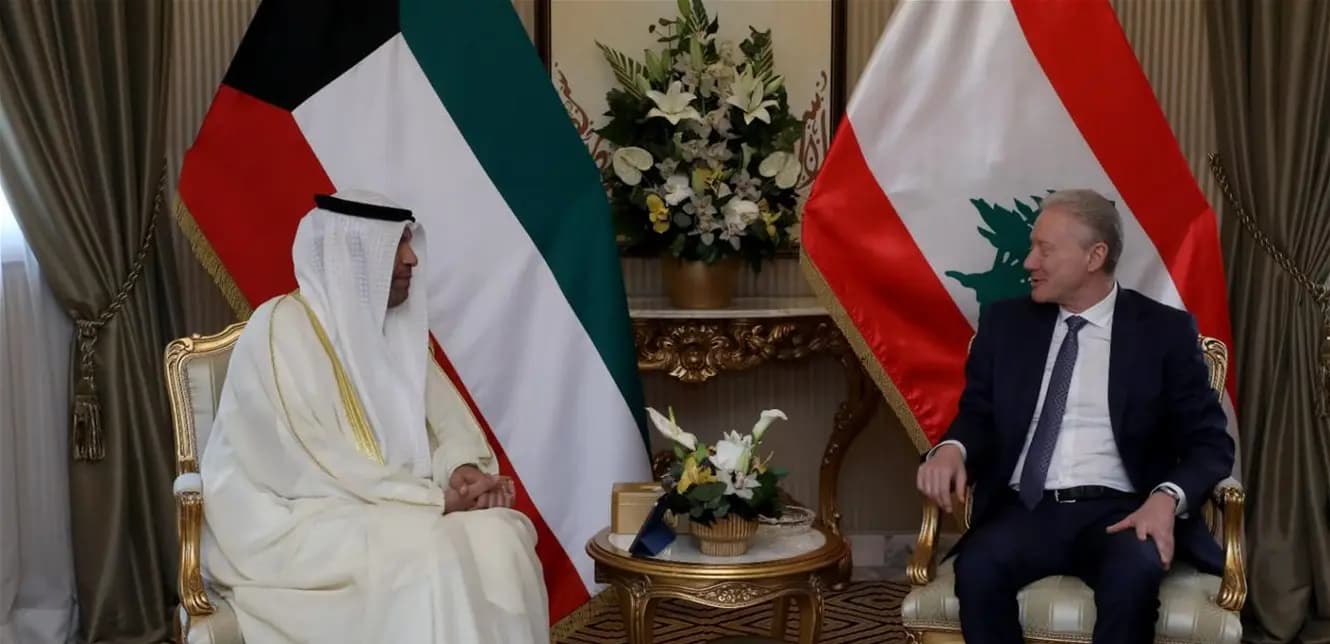 رجي يلتقي نظيريه الكويتي والمصري.. وتأكيد على دعم لبنان