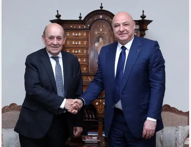 لودريان: مؤشرات ايجابية تجاه لبنان
