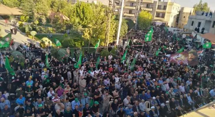 الفوعاني يطرحُ الملفَّات اللبنانيَّة كافَّة أمام آلاف الحشود في أربعينية الحسين