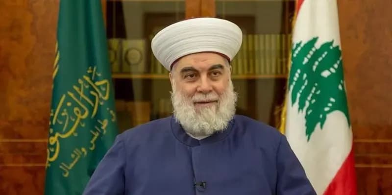 مفتي طرابلس يشدّدُ على التّريثِ في موضوعِ الشيخ الرفاعي