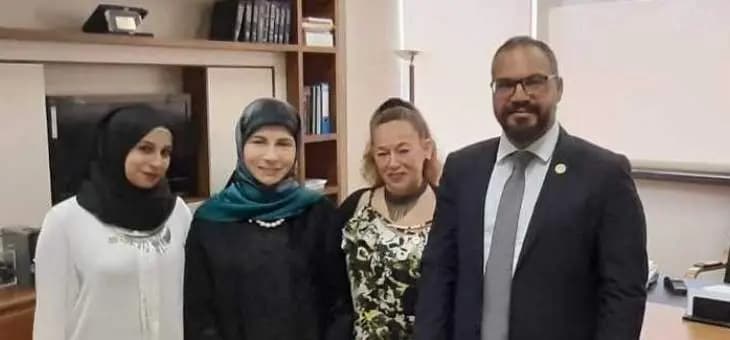 عز الدين إلتقت وفد جنسيتي كرامتي: لتأمين التسهيلات اللازمة الى حين إقرار قانون الجنسية