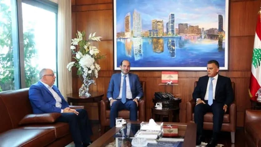 اللواء ابراهيم عرض مع مراد إنعكاس الأزمة الإقتصادية على التجارة الخارجية