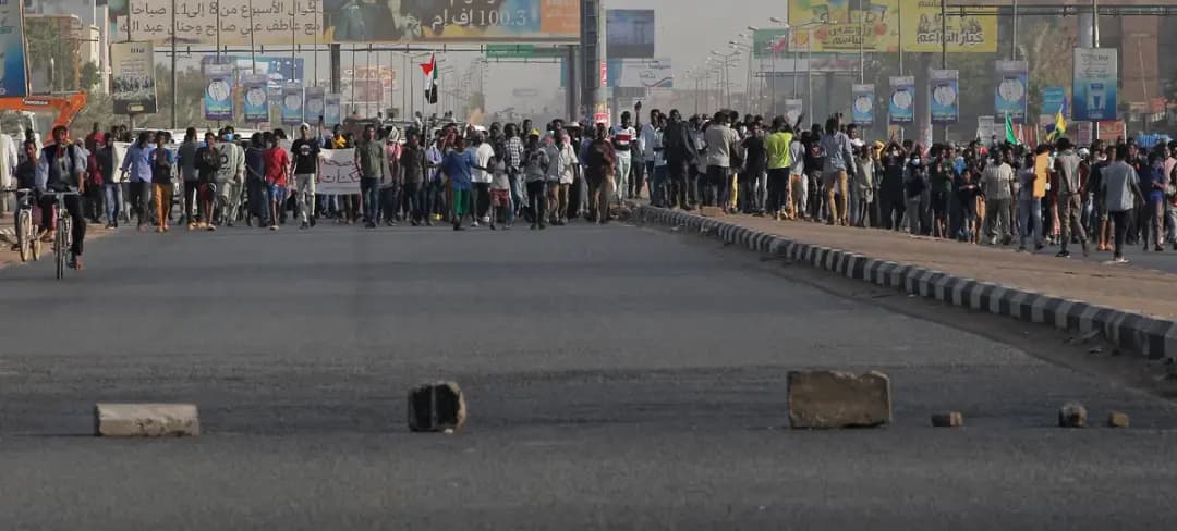 احتجاجاتٌ في السودان للمطالبة بالحكم المدني وتحقيق العدالة
