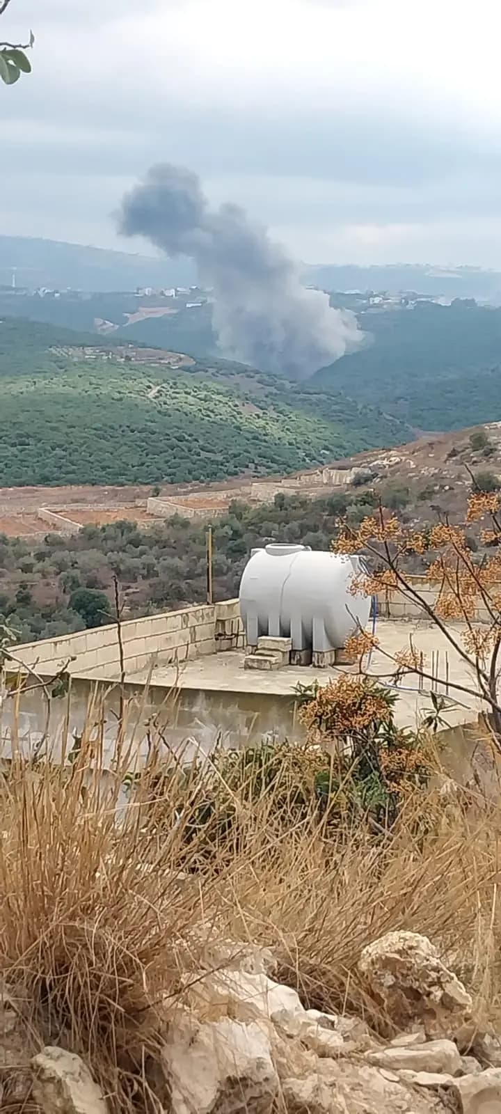 مراسل الأفضل نيوز في الجنوب: غارة للعدو على أطراف بلدة مجدل زون