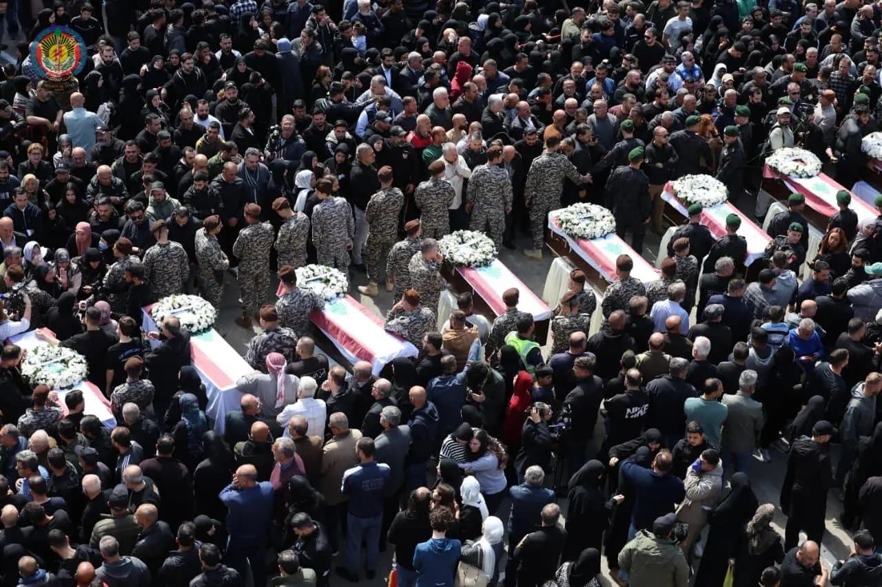 صيدا تودع شهـ.ـداء أمن الدولة.. لاوندس: تضحياتكم أمانة في أعناقنا