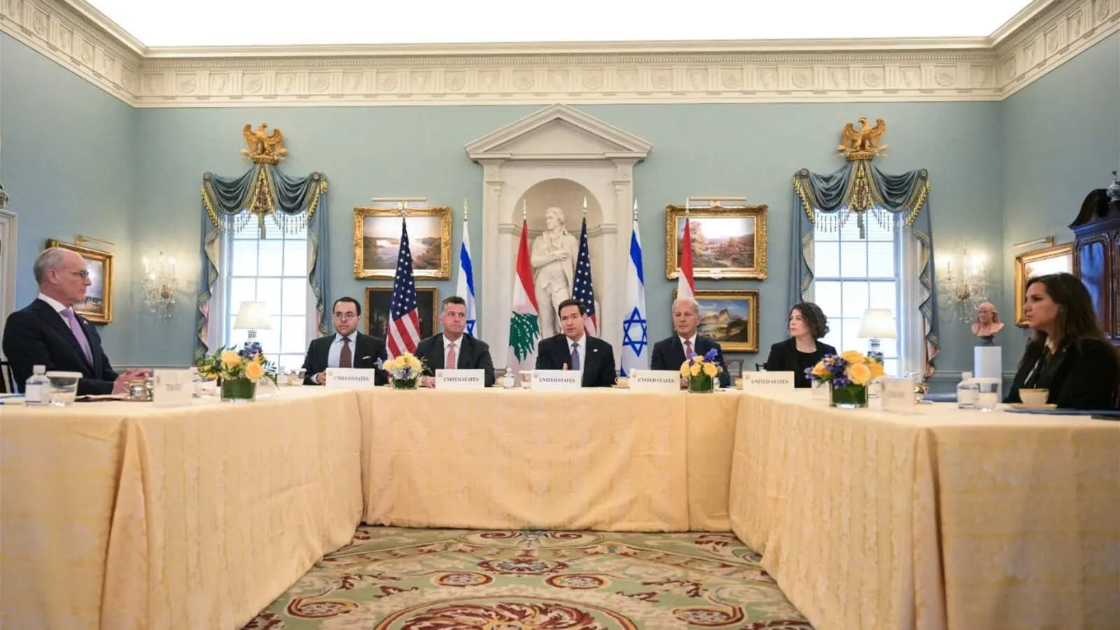 اجتماع ثلاثي في واشنطن يمهّد لمفاوضات مباشرة بين لبنان وإسرائيل