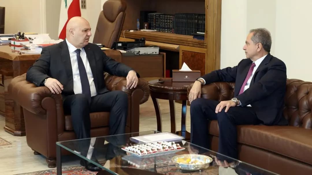 عون يتابع مع صدي خطط الربط الكهربائي واستيراد الغاز