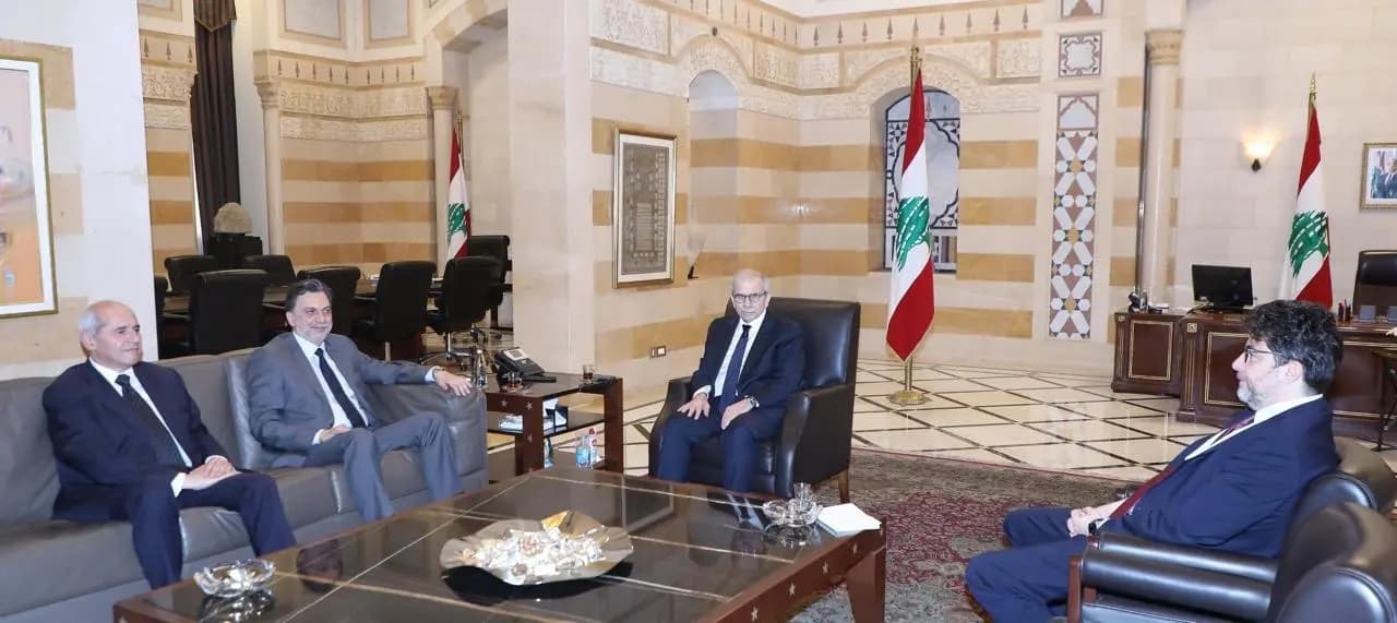 سلام يبحث مع منيمنة وخلف أمن بيروت والنزوح