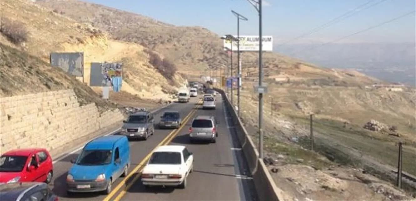 صيانة على طريق "ضهر البيدر - شتورا".. ودعوة للمواطنين