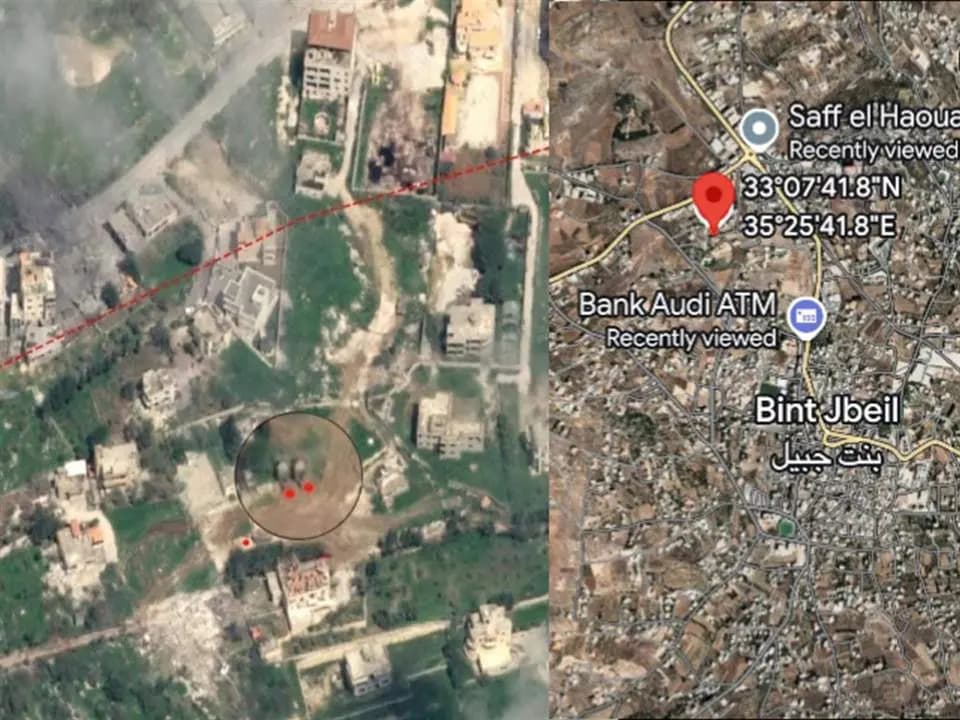 تموضع إسرائيلي في بنت جبيل.. واشتـ.ـباكات محتدمة