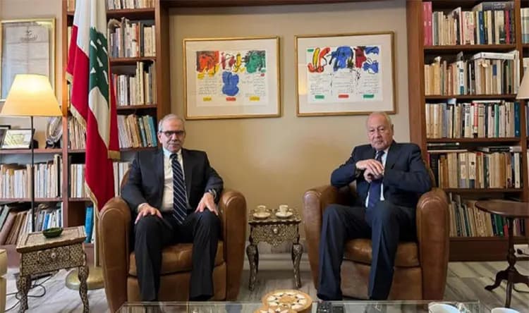 دعم عربي للبنان.. أبو الغيط يشيد بخطوات الحكومة اللبنانية