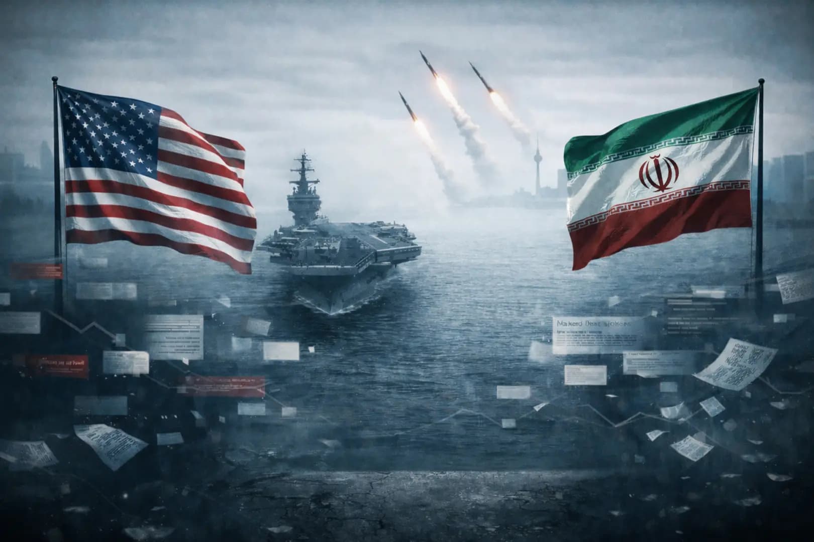 10 آلاف جندي بحري في مهمة حصار على إيران