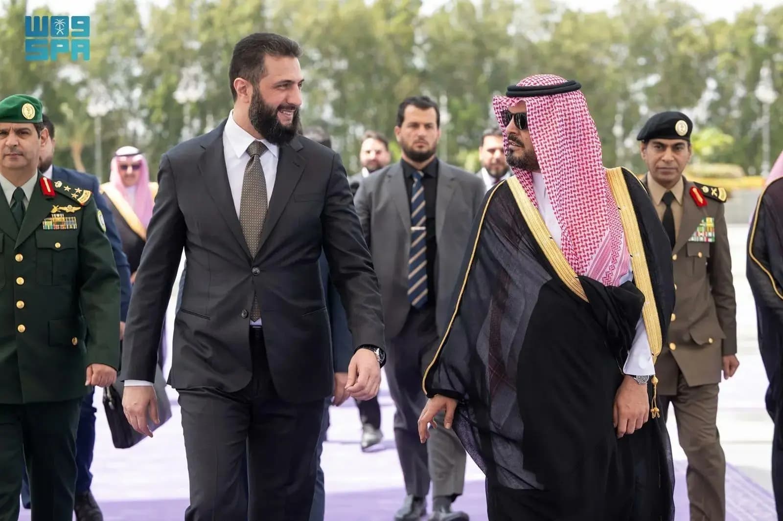 الشرع في جدة.. لقاء مرتقب مع ولي العهد السعودي