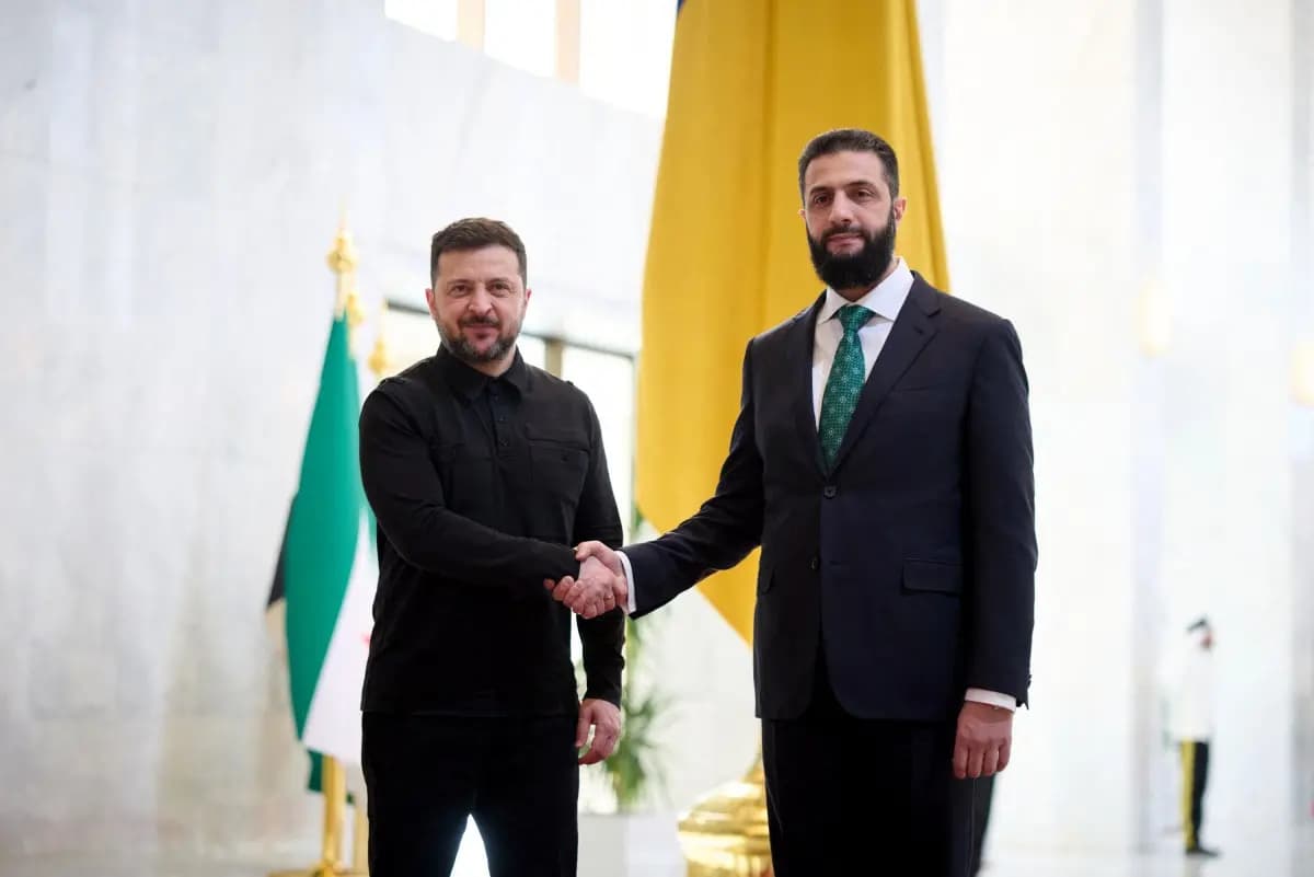 لقاء سوري–أوكراني في دمشق.. وهذا ما تم بحثه