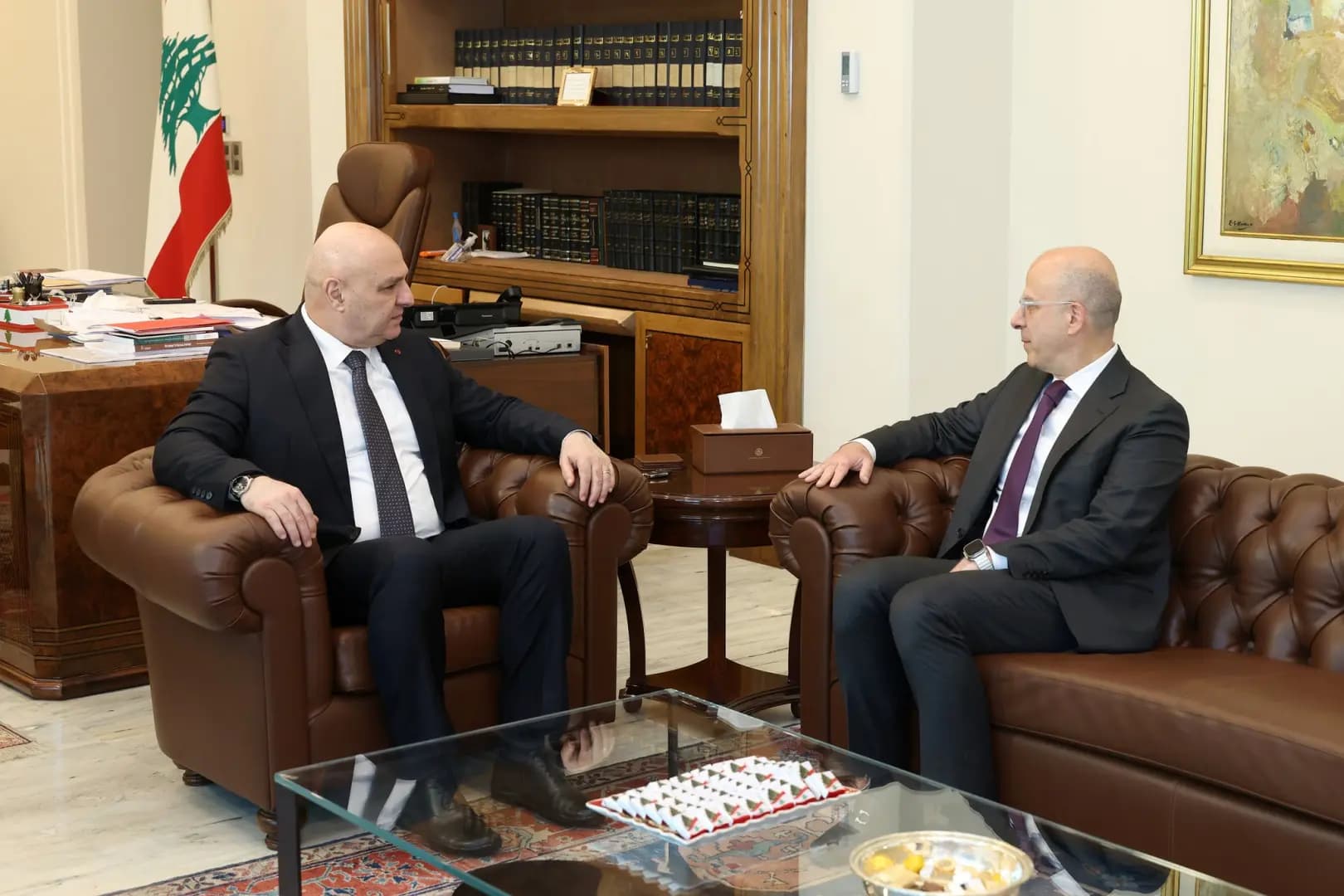 مكي من بعبدا: التهدئة مدخل للتفاوض