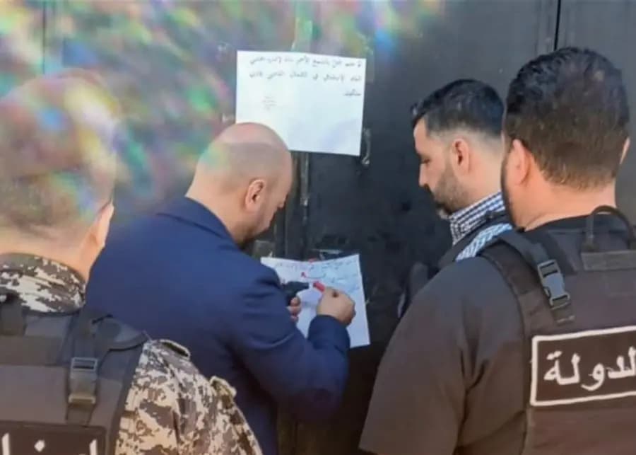 إقفال مصنع مخالف في بحنين وتوقيف صاحبه