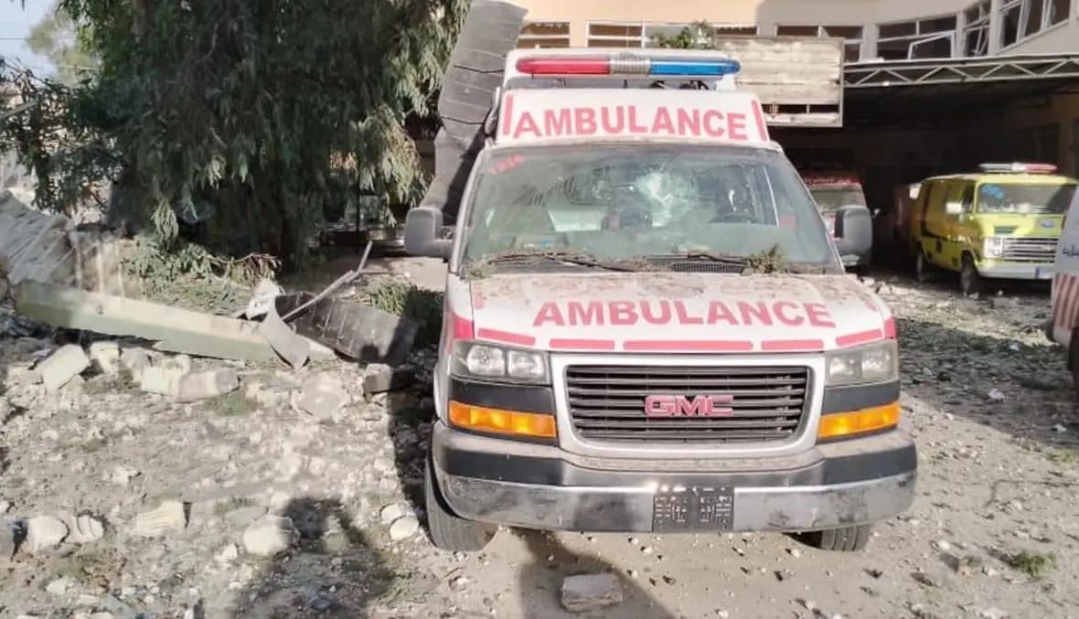 21 جريحًا في دير الزهراني.. و"الصحة" تدين استهداف المنشآت الصحية