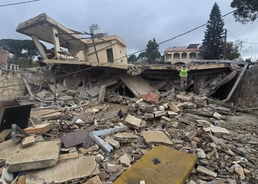 بلدية رشاف: تدمـ. ـير ممنهج يستـ. ـهدف تغيير معالم البلدة