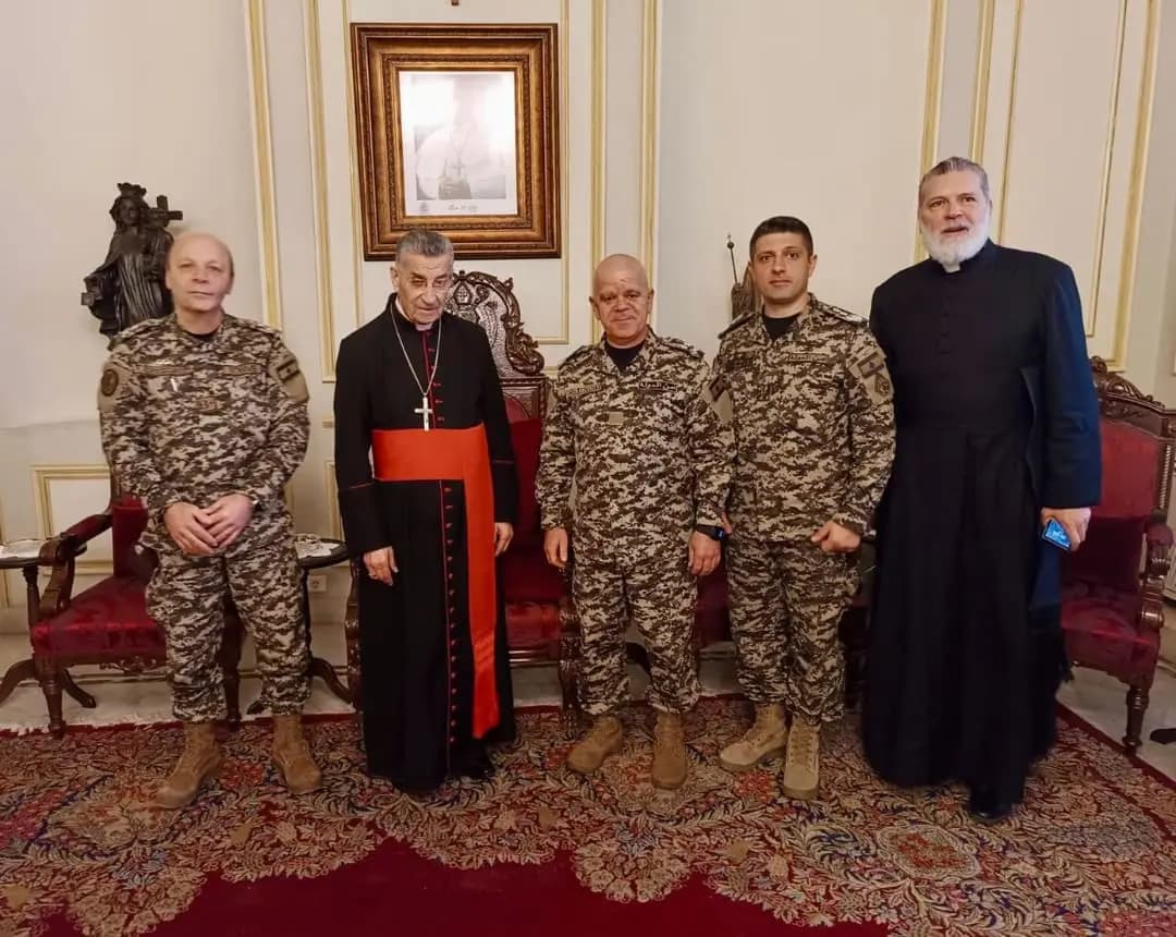 الراعي يستقبل قيادات أمنية لبحث الأوضاع