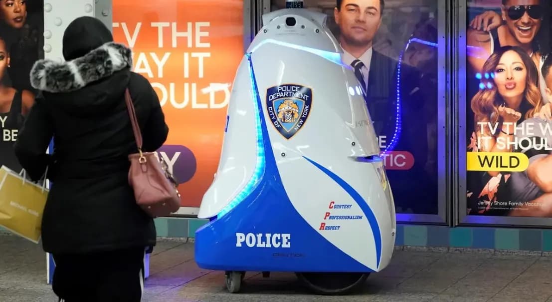 شرطة نيويورك توقف روبوتا عن العمل