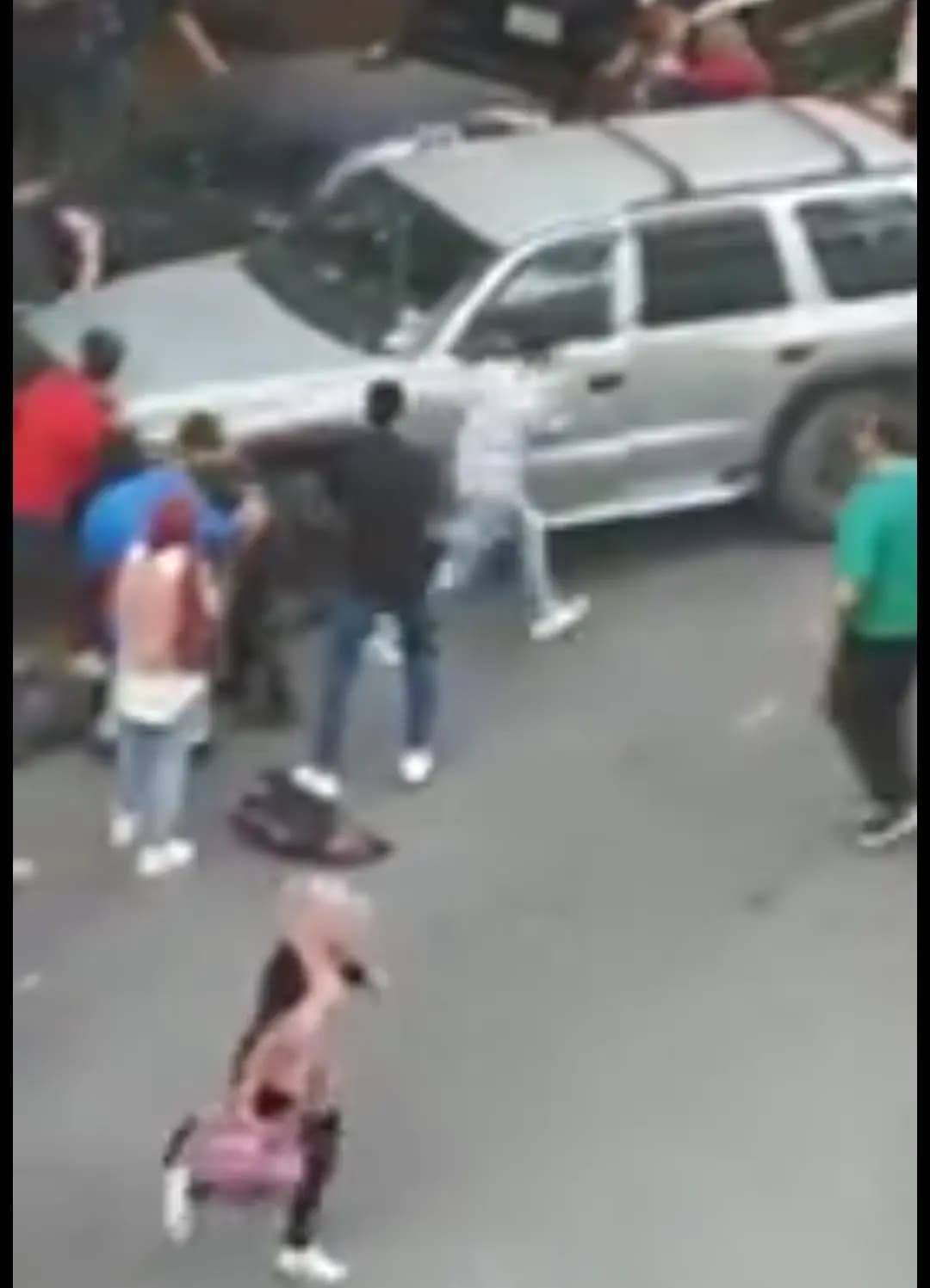 إشكال في منطقة المريجه بالقرب من أوجيرو و عملية دهس مرعبة...