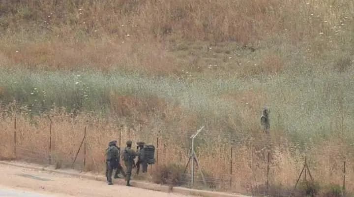 قوة اسرائيلية اجتازت التقني في منطقة بليدا قضاء مرجعيون