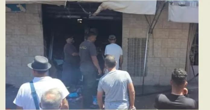 في العاقبية.. حريقان في محلين تجاريين