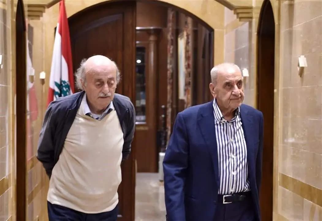 تنسيق بين جنبلاط وبري لإطفاء الفتنة