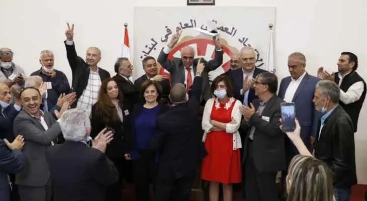 القصيفي يعلن فوز لائحة "الوحدة النقابية" بانتخابات نقابة المحررين