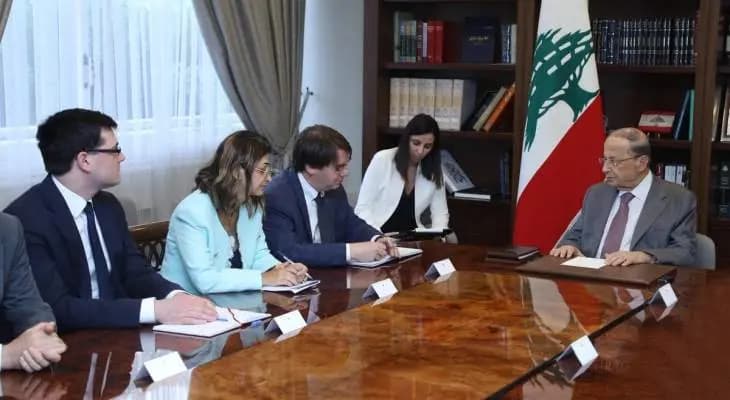 عون بحث مع جارفيس مرحلة ما بعد إقرار موازنة 2019 والاصلاحات المحفزة للنمو