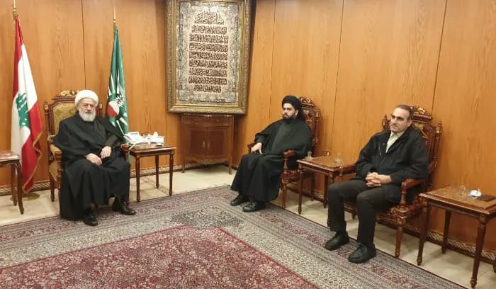 علي الخطيب التقى الملحق الثقافي الايراني في لبنان