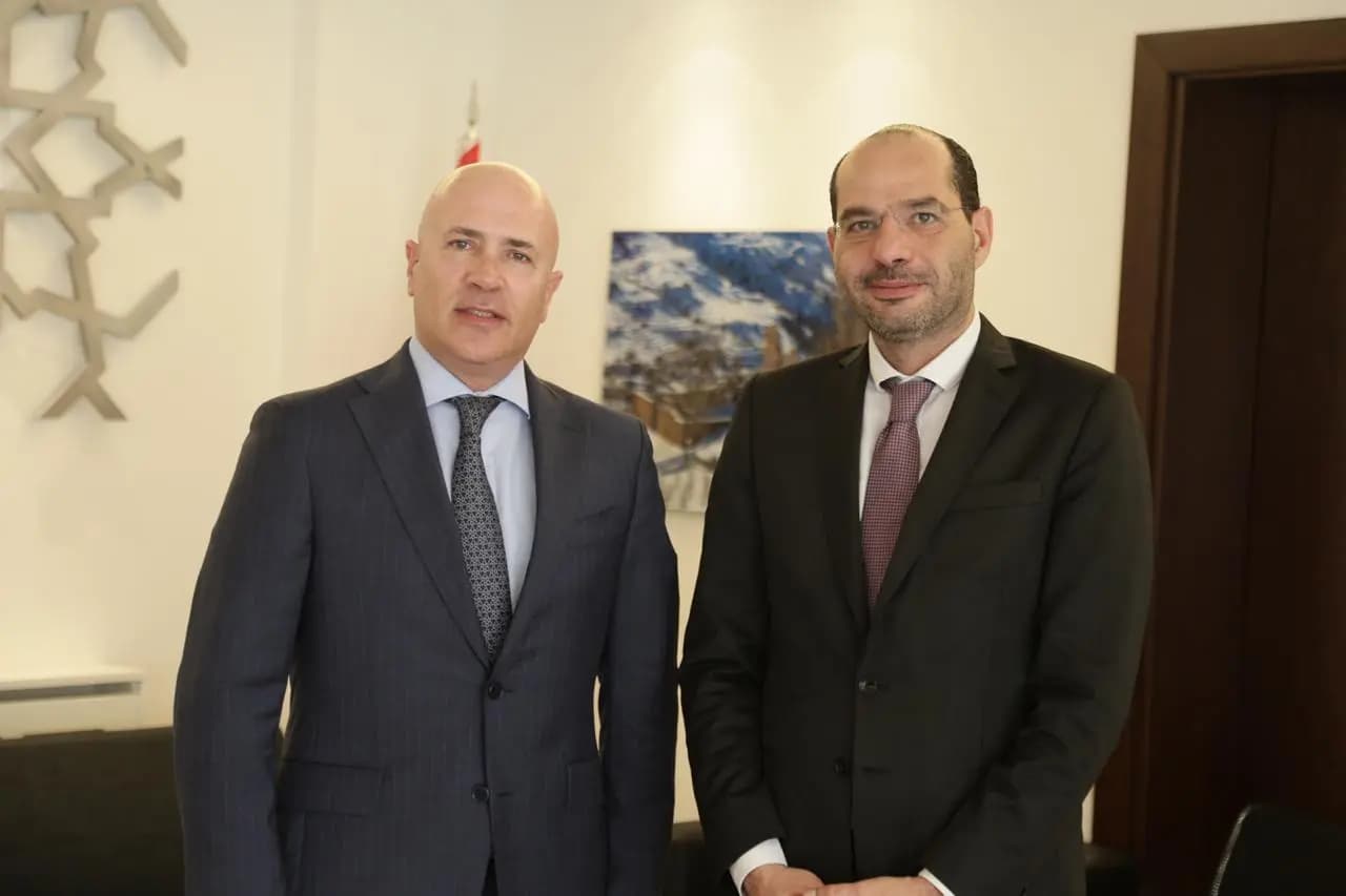 الوزير حسن مراد استقبل السفيرين " الأرجنتين و هنغاريا " ...