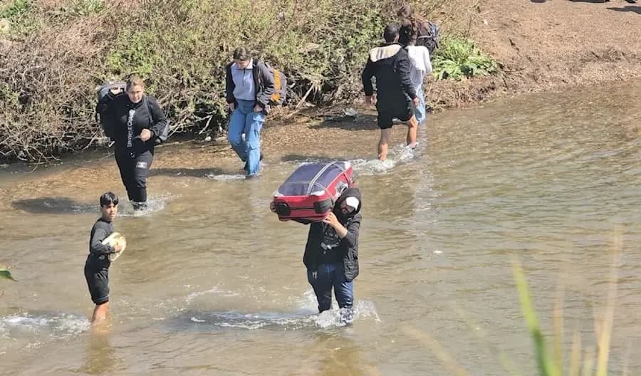 عدد كبير للنازحين من سوريا إلى عكار