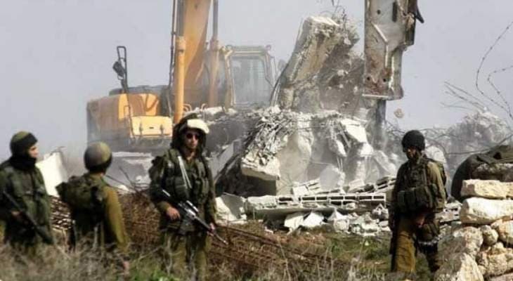 الجيش الاسرائيلي استأنف الحفر في الحرش المحاذي لموقع مسكافعام