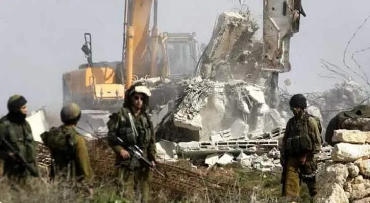 الجيش الاسرائيلي استأنف الحفر في الحرش المحاذي لموقع مسكافعام